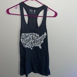 Grey tank top size Medium